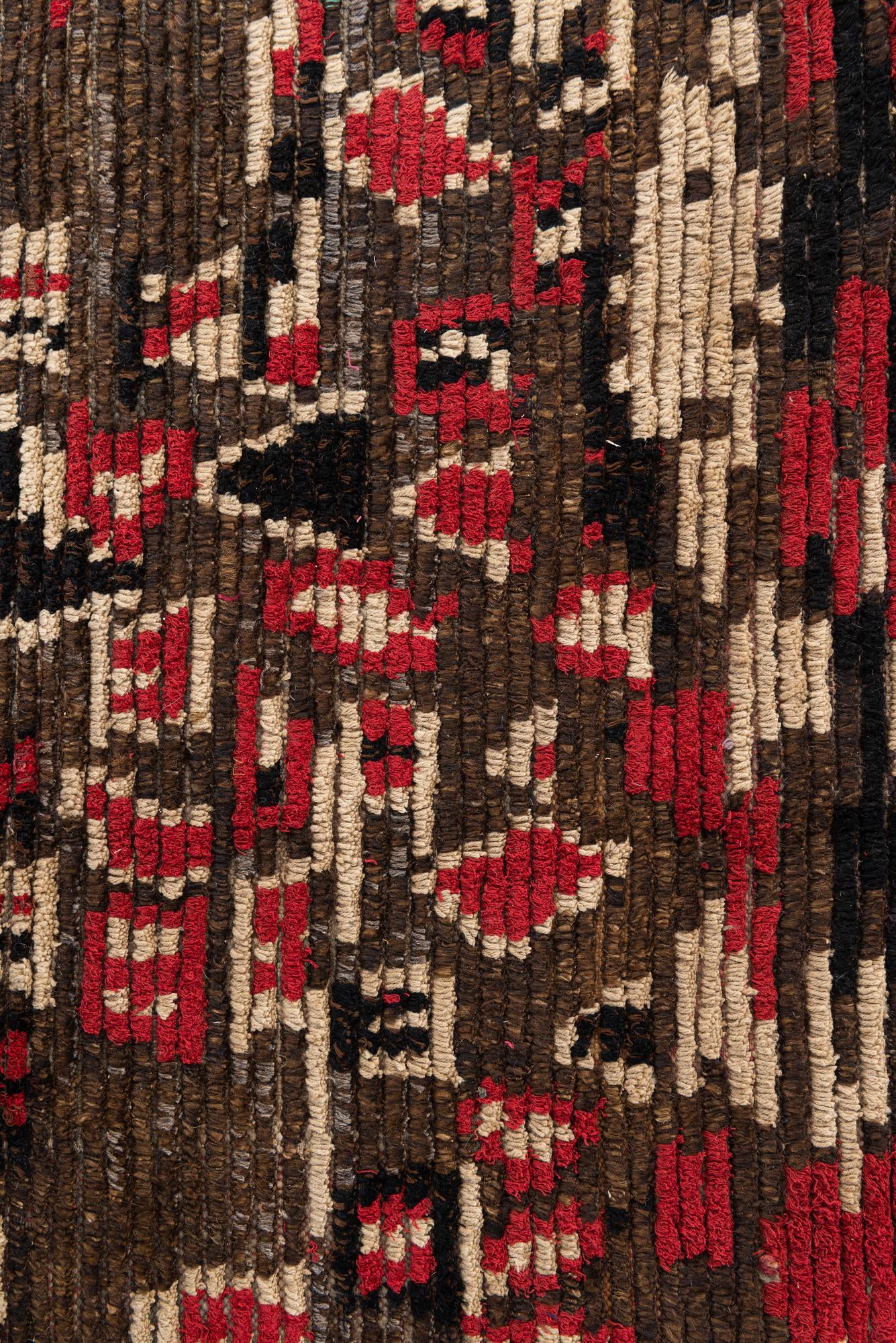 5' x 7' 9 Hand Knotted Moroccan Wool Rug