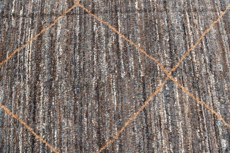 Detail image of 8' x 10' 7 Hand Knotted Moroccan Wool Rug