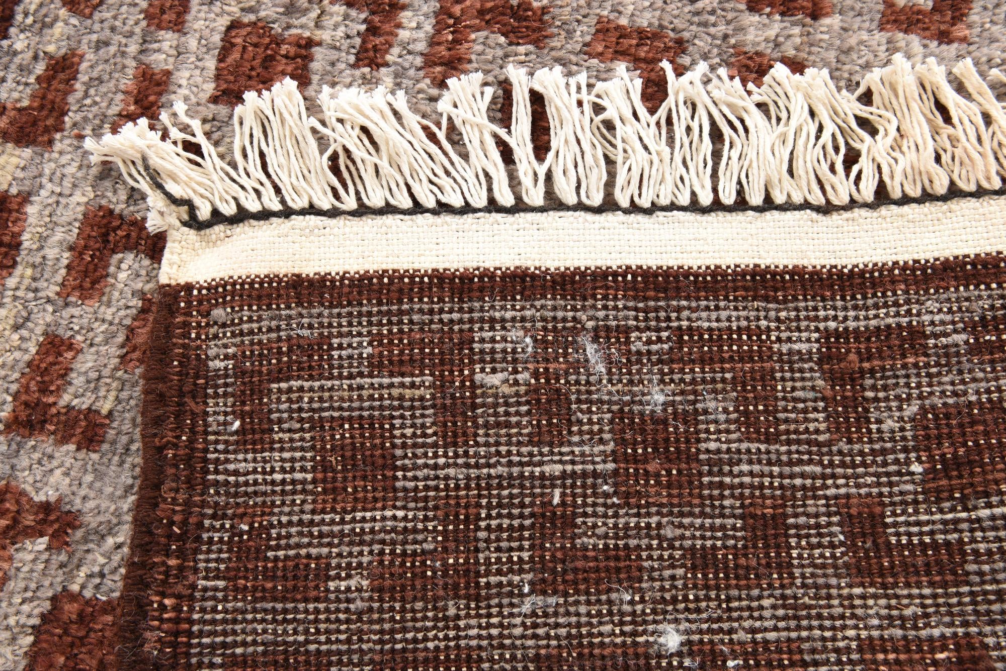 5' 8 x 8' 4 Hand Knotted Moroccan Wool Rug