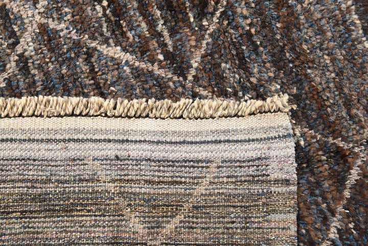 8' 10 x 12' 10 Hand Knotted Moroccan Wool Rug