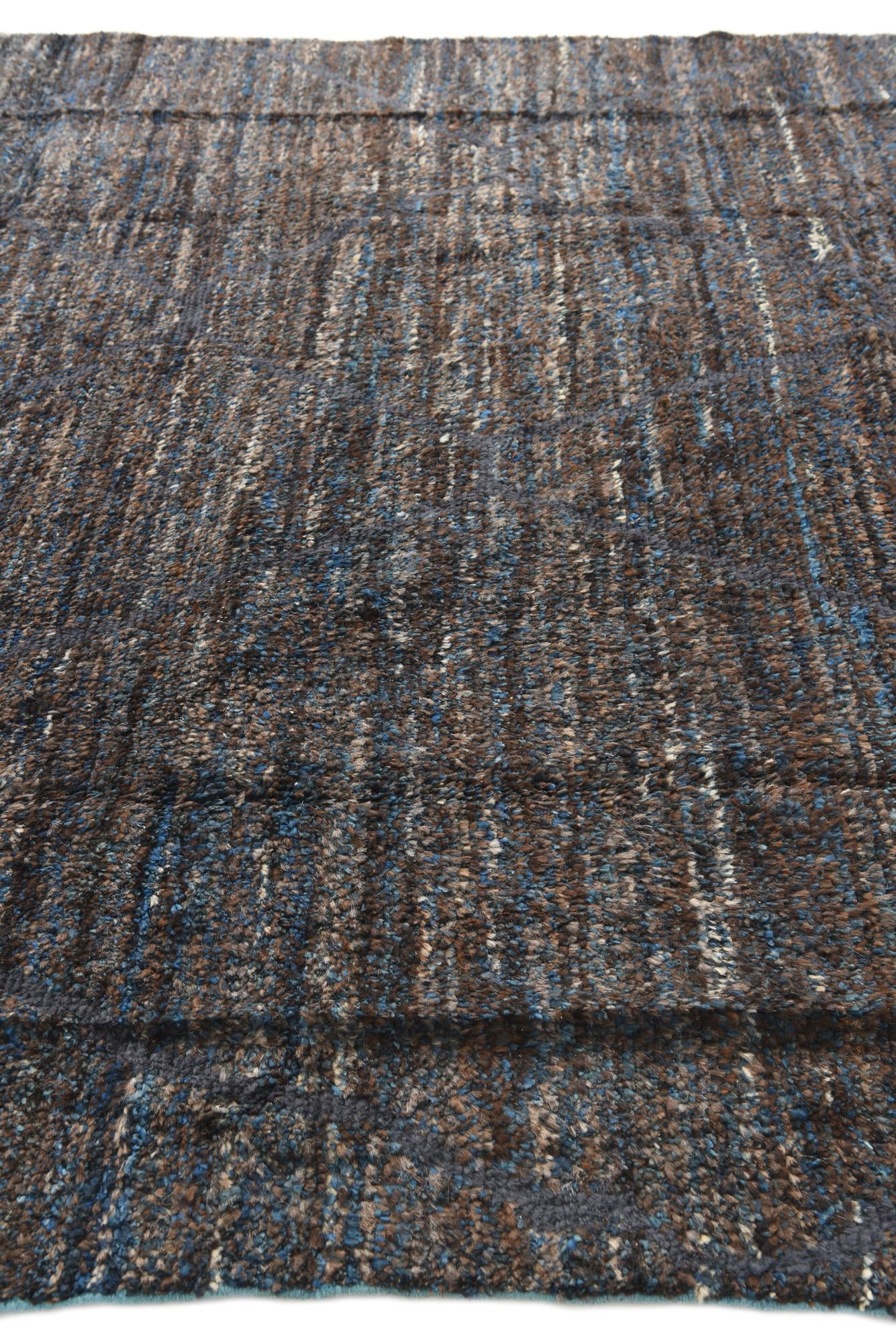 7' 7 x 10' 3 Hand Knotted Moroccan Wool Rug