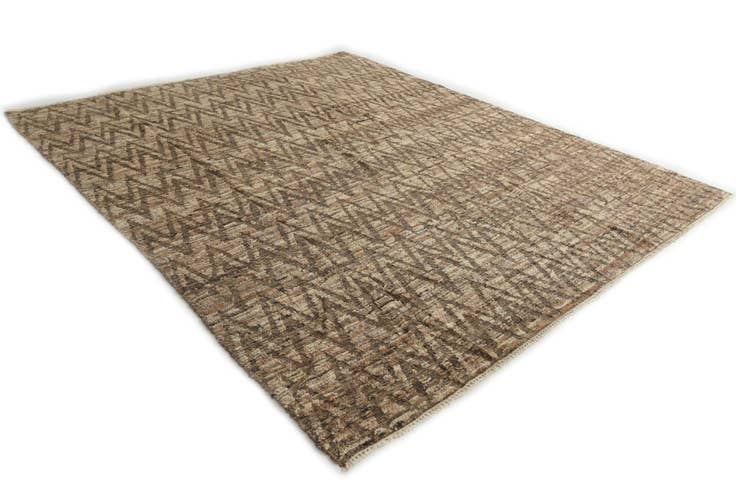 Detail image of 8' 7 x 10' 2 Hand Knotted Moroccan Wool Rug