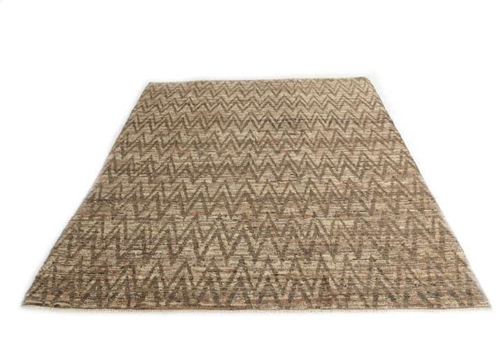 8' 7 x 10' 2 Hand Knotted Moroccan Wool Rug