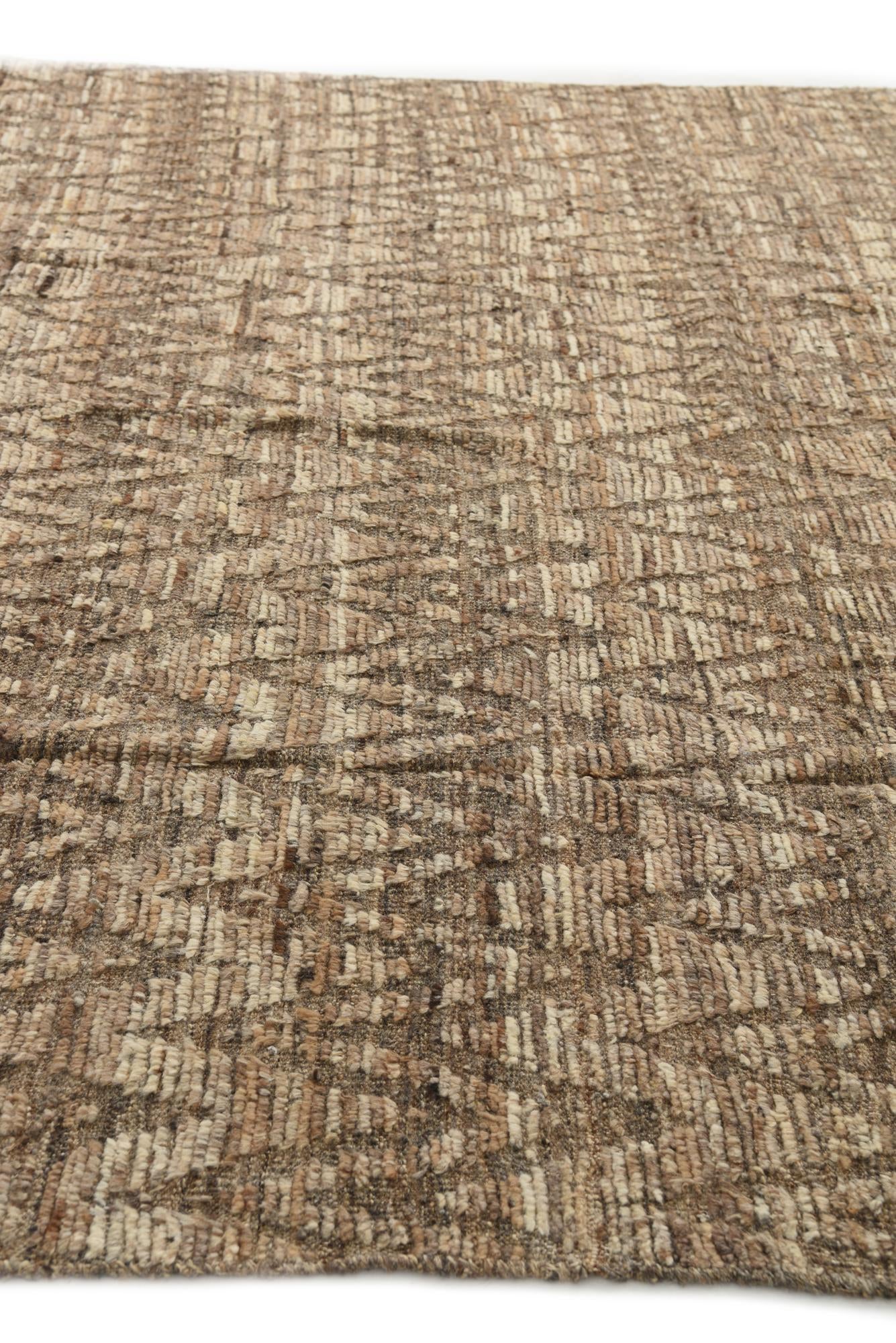 8' 7 x 10' 2 Hand Knotted Moroccan Wool Rug