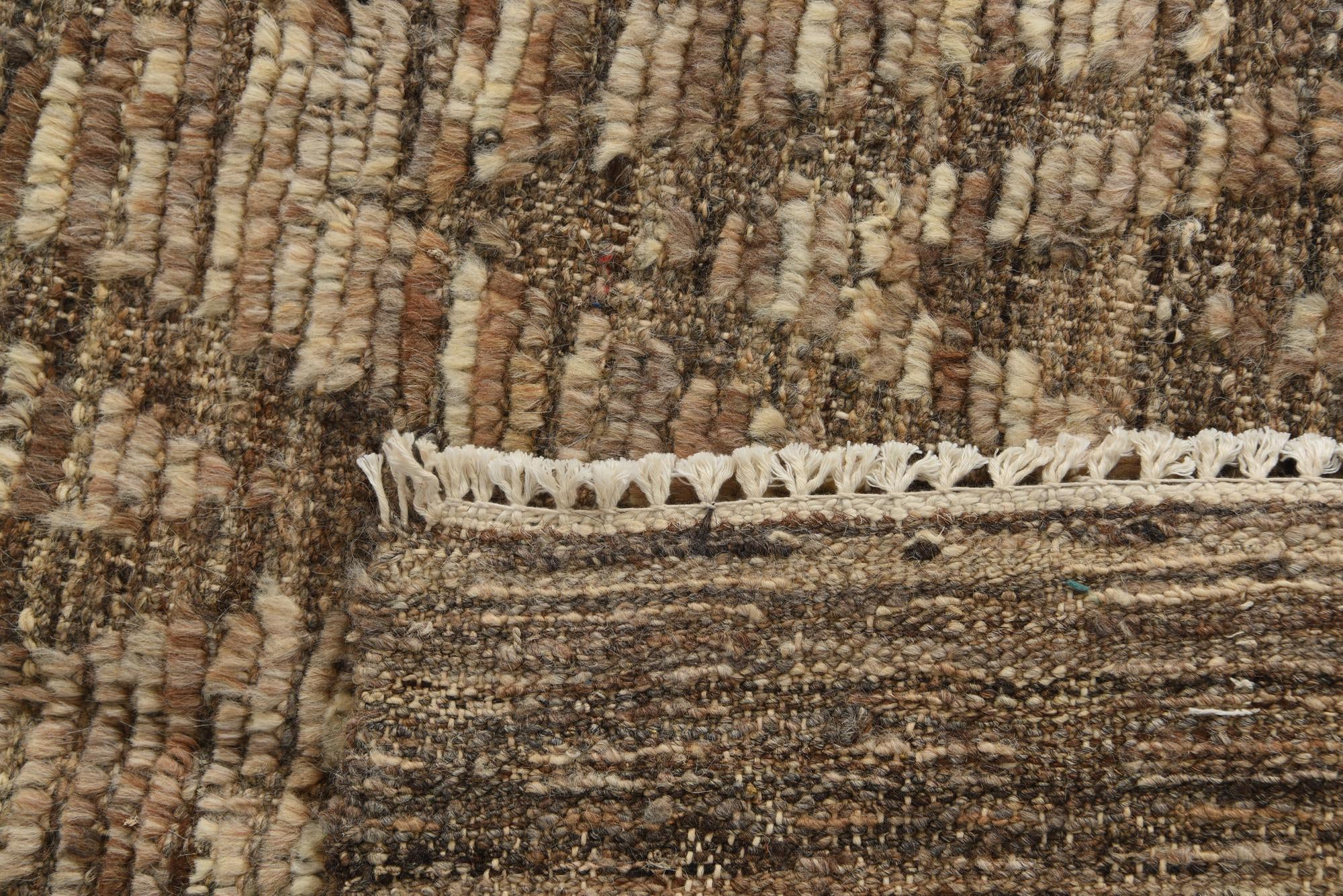 8' 7 x 10' 2 Hand Knotted Moroccan Wool Rug