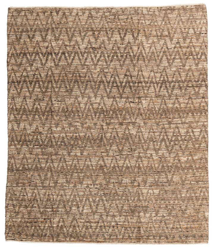 8' 7 x 10' 2 Hand Knotted Moroccan Wool Rug