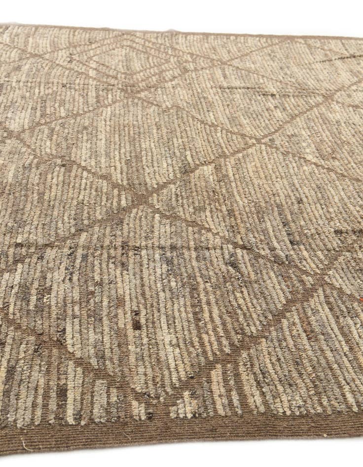 Detail image of 8' 5 x 10' 5  Hand Knotted Moroccan Wool Rug