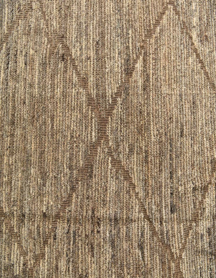 Detail image of 8' 5 x 10' 5  Hand Knotted Moroccan Wool Rug