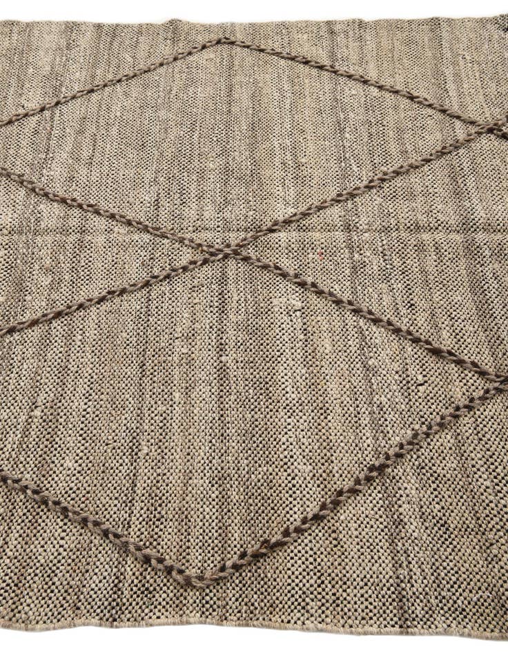 Detail image of 5' 3 x 8'  Hand Knotted Moroccan Wool Rug