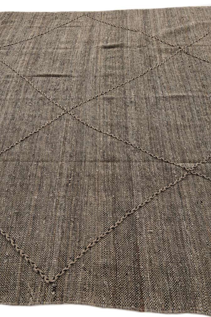 8' x 10' Hand Knotted Moroccan Wool Rug