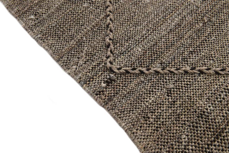 Detail image of 8' x 10' Hand Knotted Moroccan Wool Rug