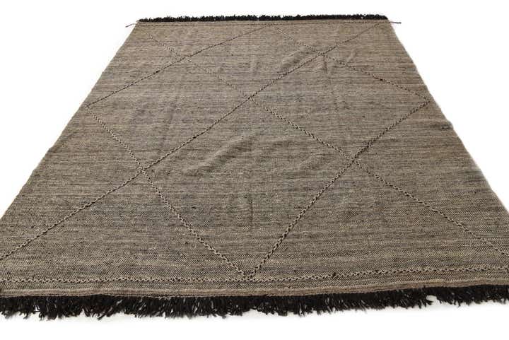 8' 2 x 10' Hand Knotted Moroccan Wool Rug