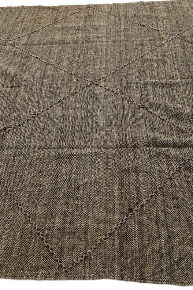 Detail image of 8' 2 x 10' Hand Knotted Moroccan Wool Rug