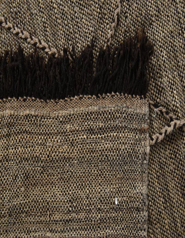 Detail image of 8' 2 x 10'  Hand Knotted Moroccan Wool Rug