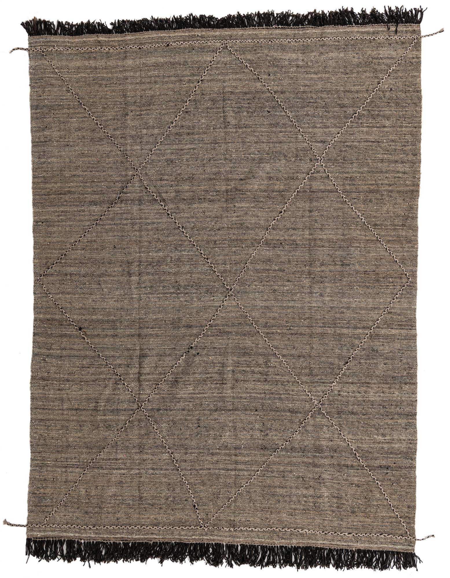 8' 2 x 10' Hand Knotted Moroccan Wool Rug