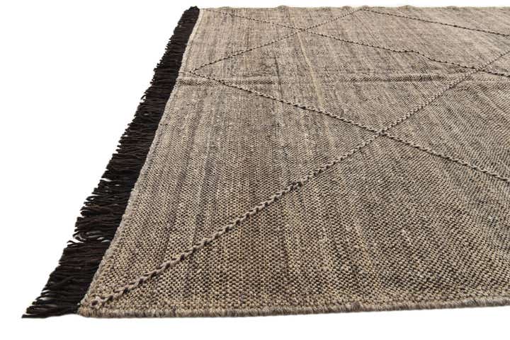 6' 7 x 9' 7 Hand Knotted Moroccan Wool Rug
