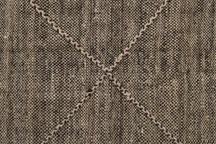6' 7 x 9' 7 Hand Knotted Moroccan Wool Rug