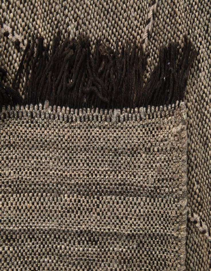 Detail image of 6' 7 x 9' 7  Hand Knotted Moroccan Wool Rug