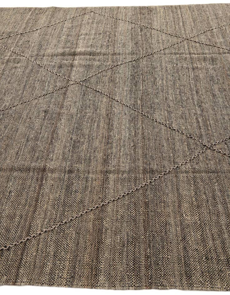 Detail image of 8' 5 x 9' 5  Hand Knotted Moroccan Wool Rug