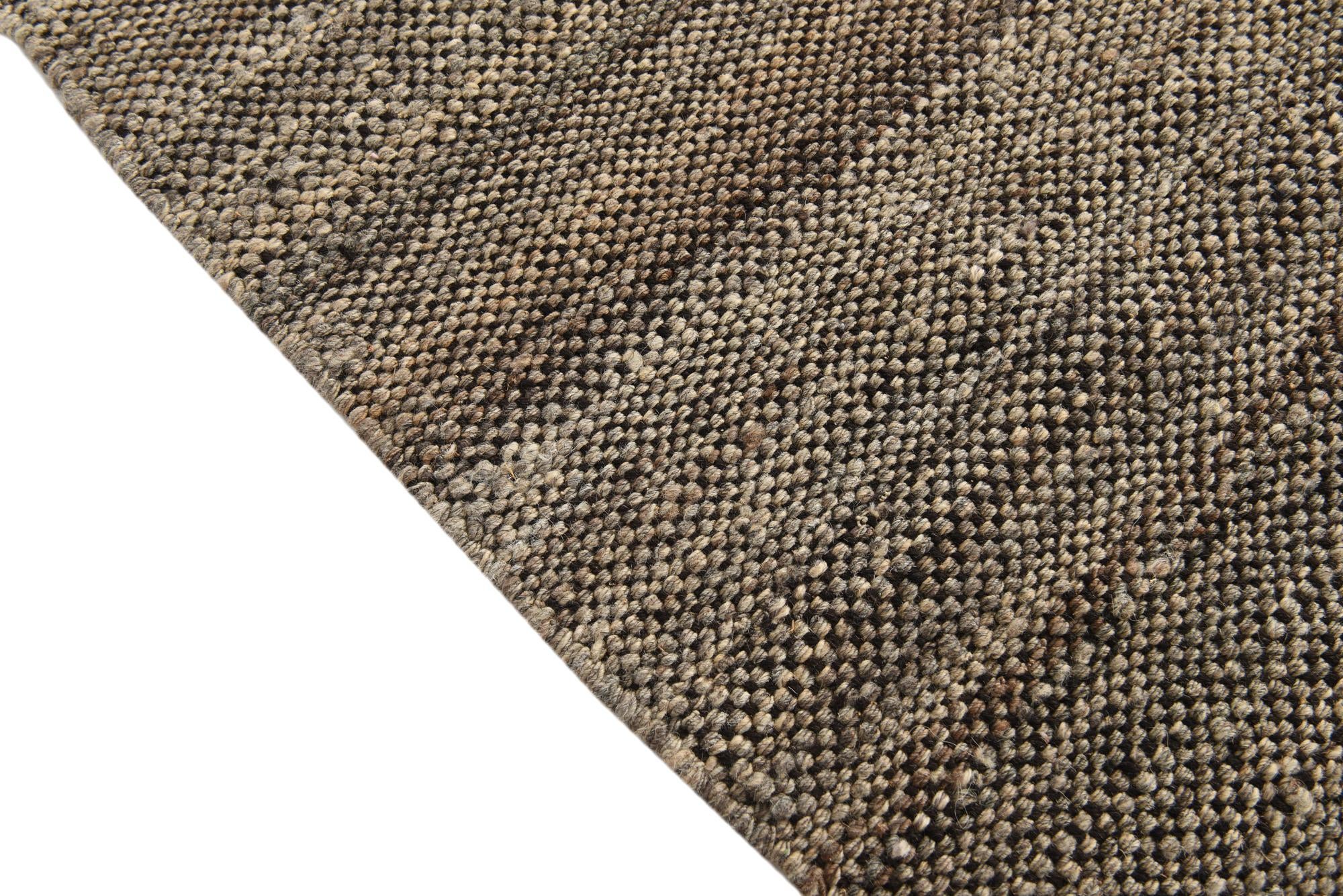 8' 5 x 9' 5 Hand Knotted Moroccan Wool Rug