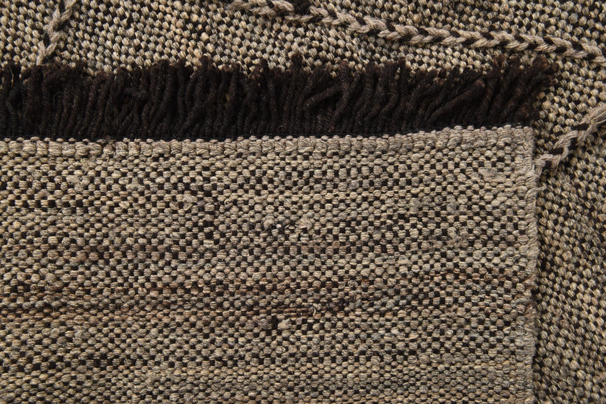 8' 5 x 9' 5 Hand Knotted Moroccan Wool Rug