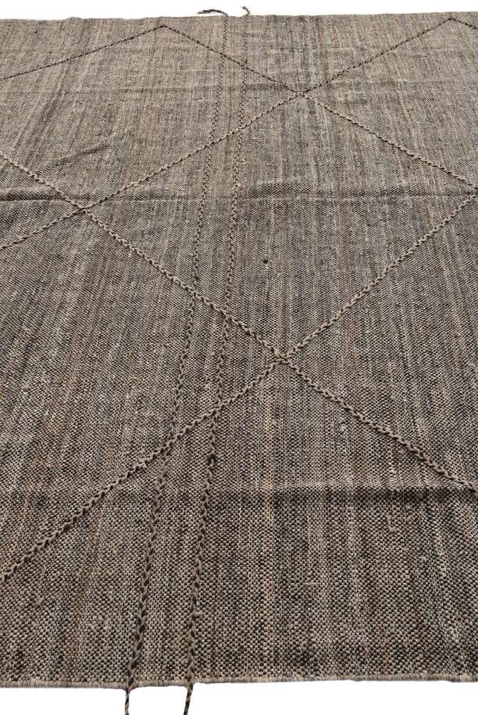 9' 7 x 13' 6 Hand Knotted Moroccan Wool Rug