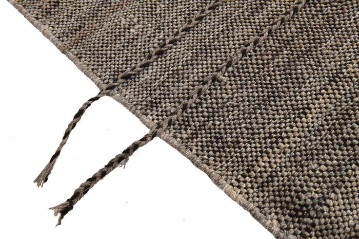 Detail image of 9' 7 x 13' 6 Hand Knotted Moroccan Wool Rug