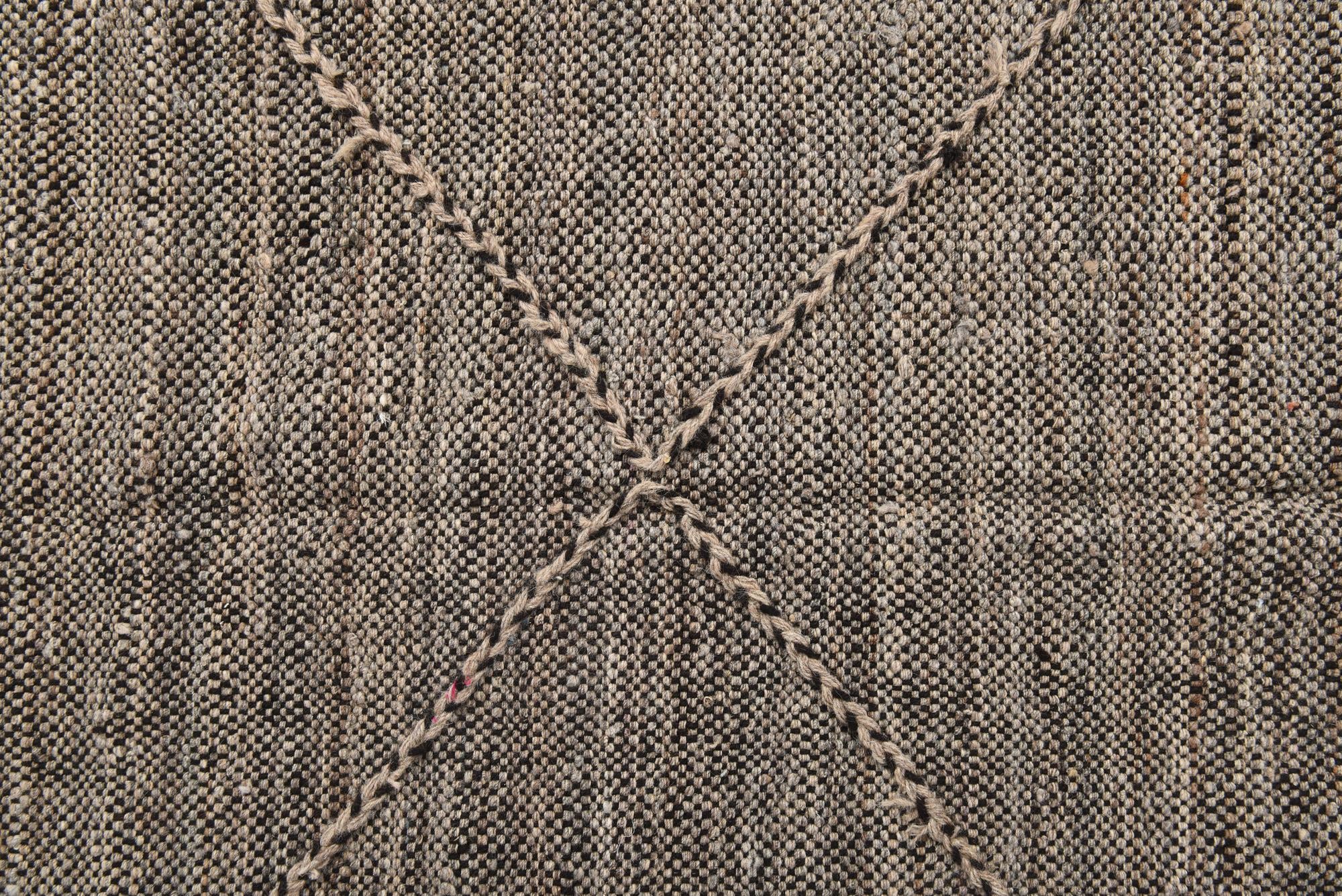 9' 7 x 13' 6 Hand Knotted Moroccan Wool Rug