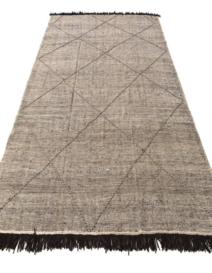 Detail image of 8' 6 x 9' 10 Hand Knotted Moroccan Wool Rug