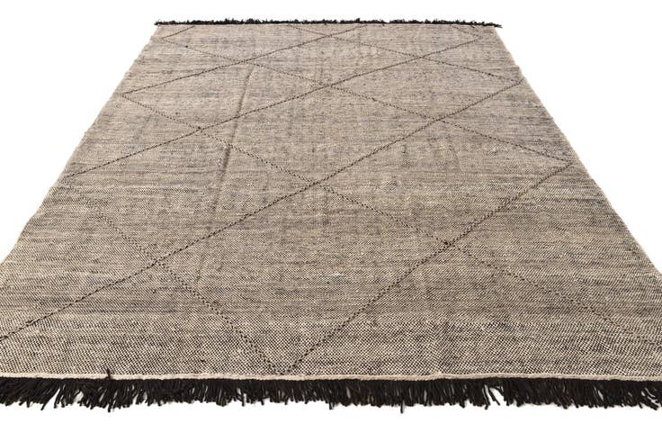 Detail image of 8' 6 x 9' 10 Hand Knotted Moroccan Wool Rug