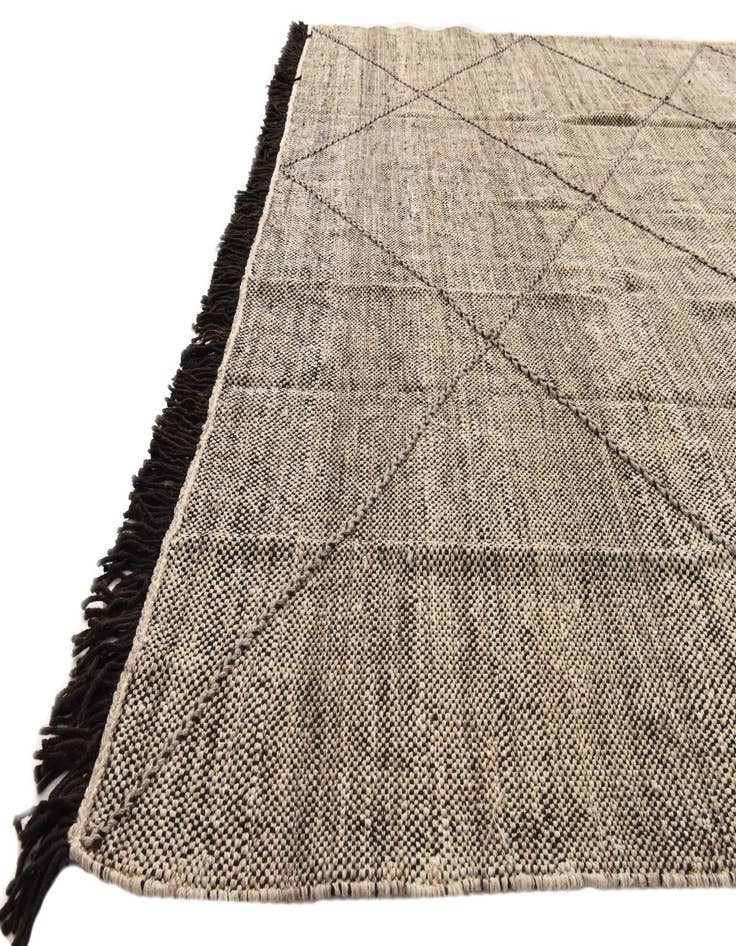 Detail image of 8' 6 x 9' 10 Hand Knotted Moroccan Wool Rug