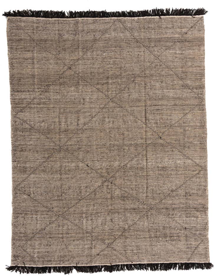 Detail image of 8' 6 x 9' 10 Hand Knotted Moroccan Wool Rug