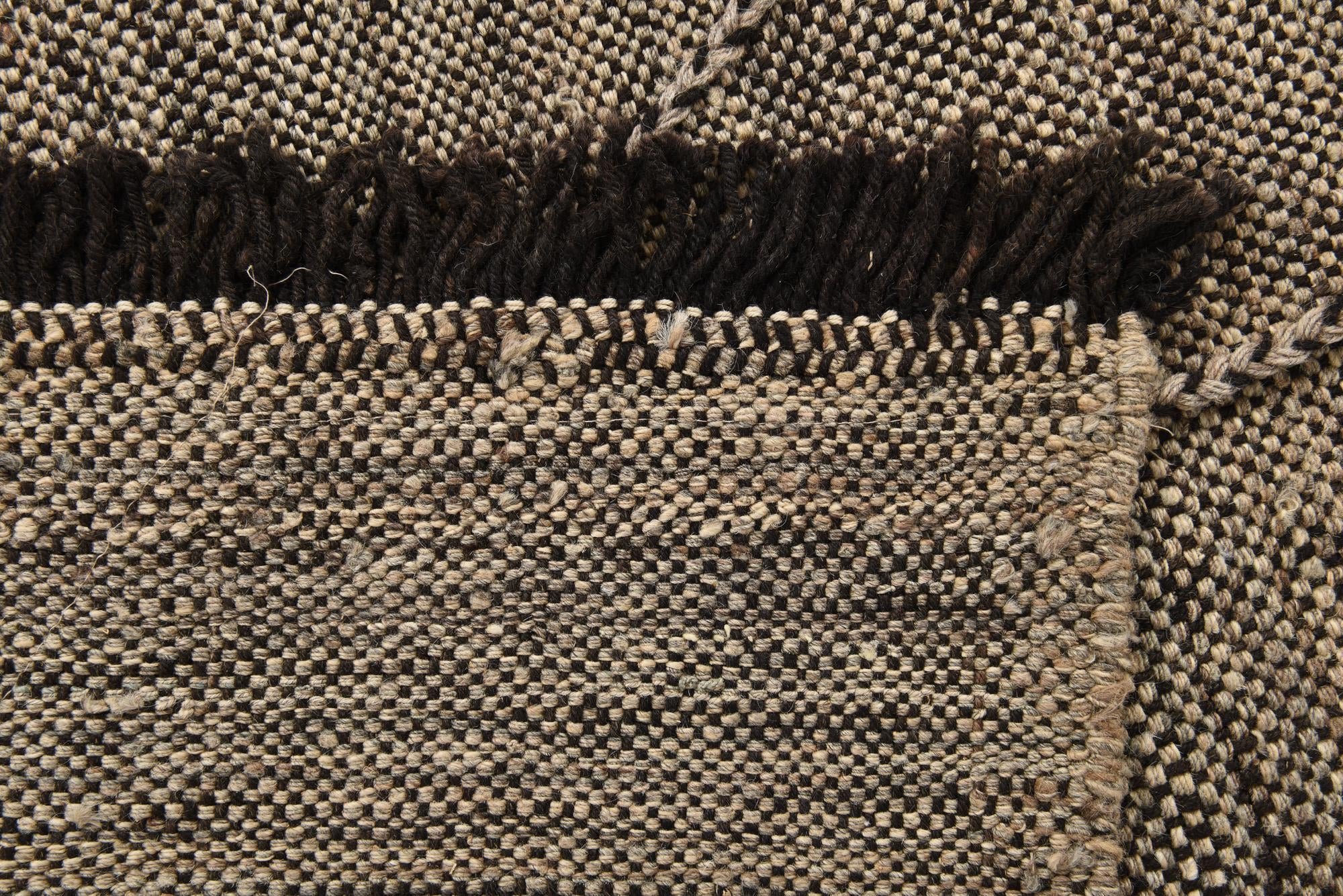 7' x 10' Hand Knotted Moroccan Wool Rug