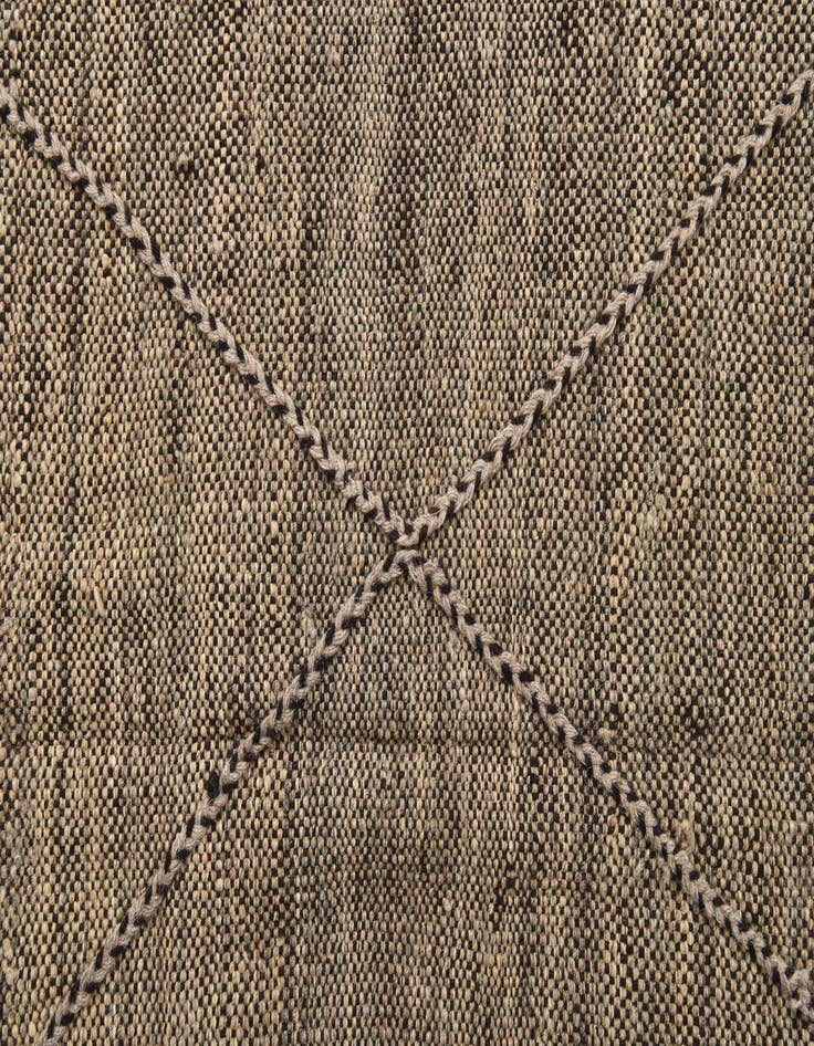 Detail image of 7' x 9' 9  Hand Knotted Moroccan Wool Rug