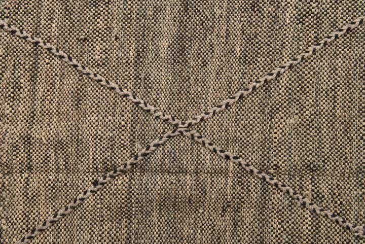 7' x 9' 9 Hand Knotted Moroccan Wool Rug