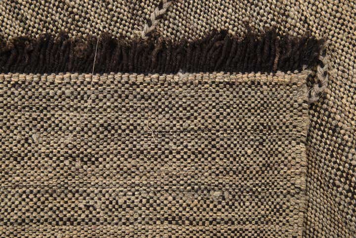 7' x 9' 9 Hand Knotted Moroccan Wool Rug