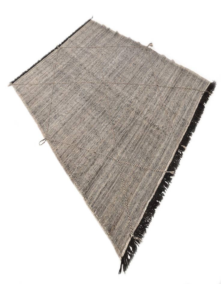 Detail image of 7' x 9' 7  Hand Knotted Moroccan Wool Rug