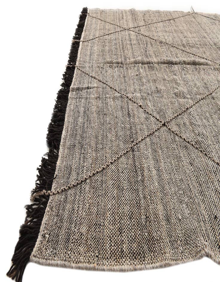 Detail image of 7' x 9' 7  Hand Knotted Moroccan Wool Rug