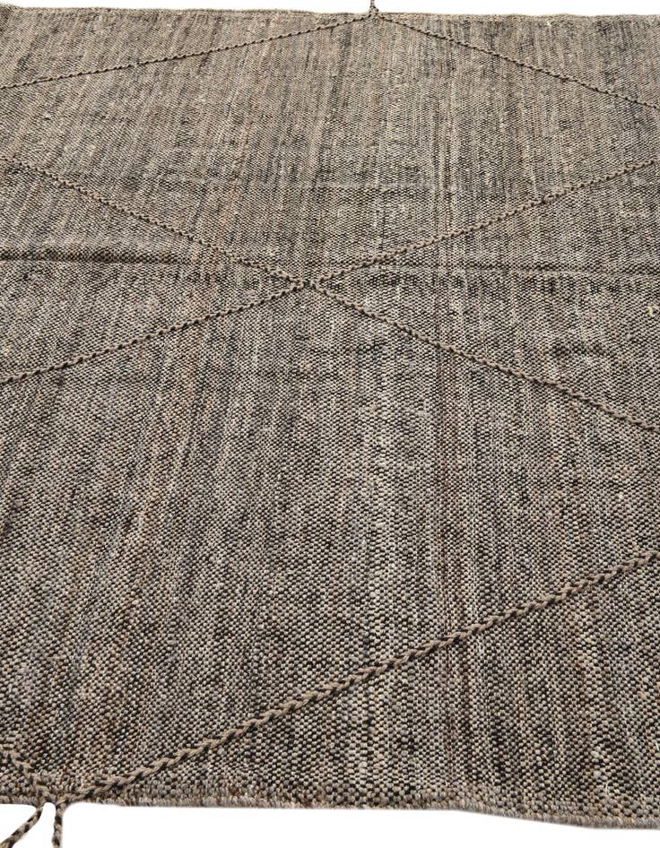 Detail image of 7' x 9' 7  Hand Knotted Moroccan Wool Rug