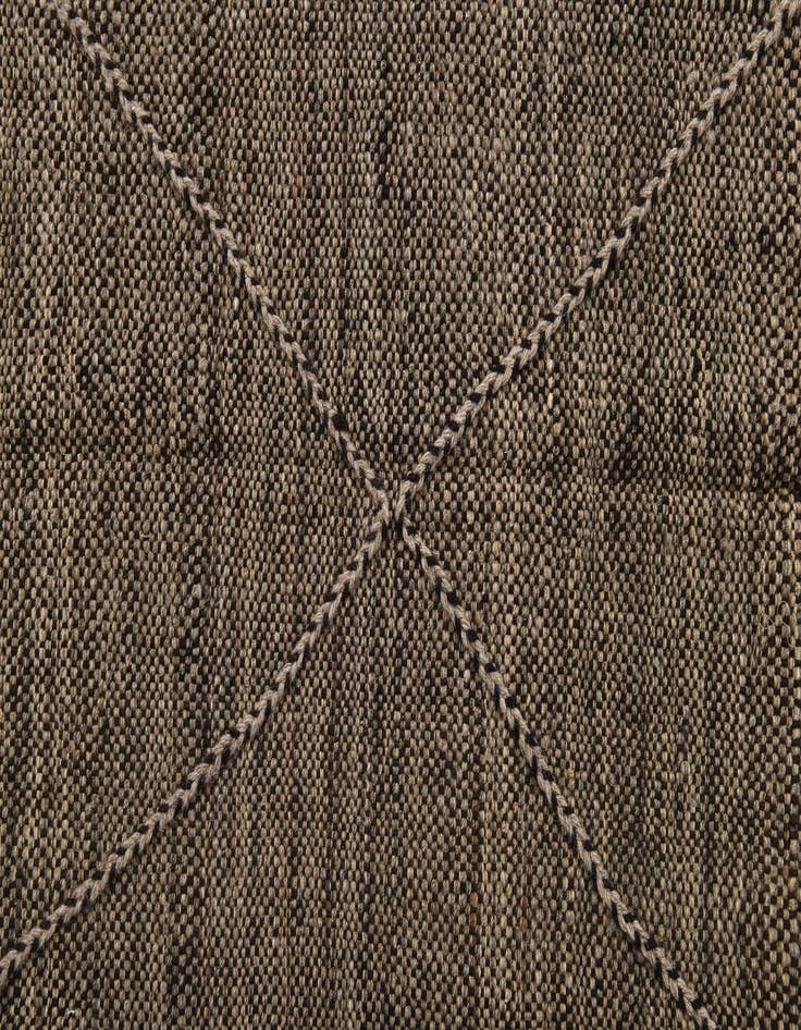 Detail image of 6' 9 x 9' 3  Hand Knotted Moroccan Wool Rug