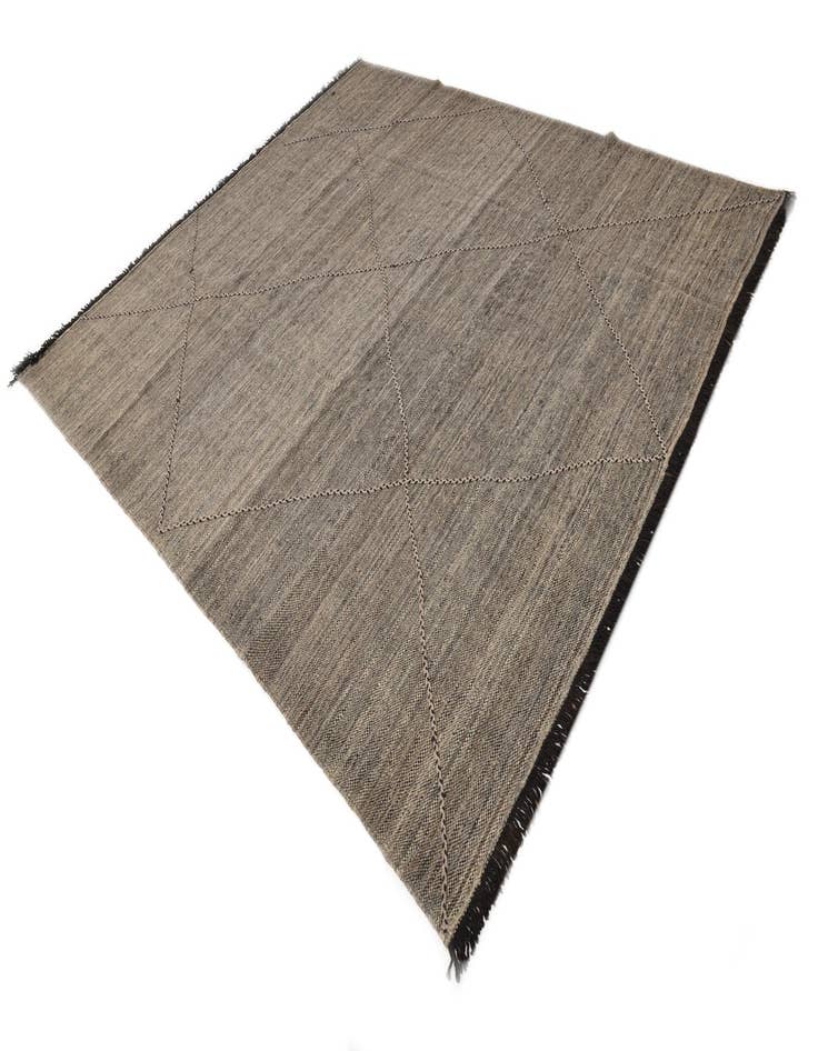 Detail image of 8' 6 x 9' 9  Hand Knotted Moroccan Wool Rug