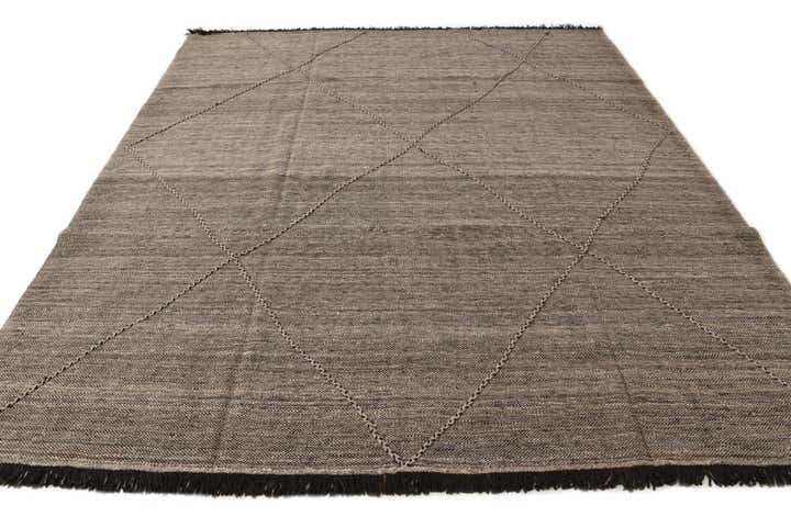 8' 6 x 9' 9 Hand Knotted Moroccan Wool Rug