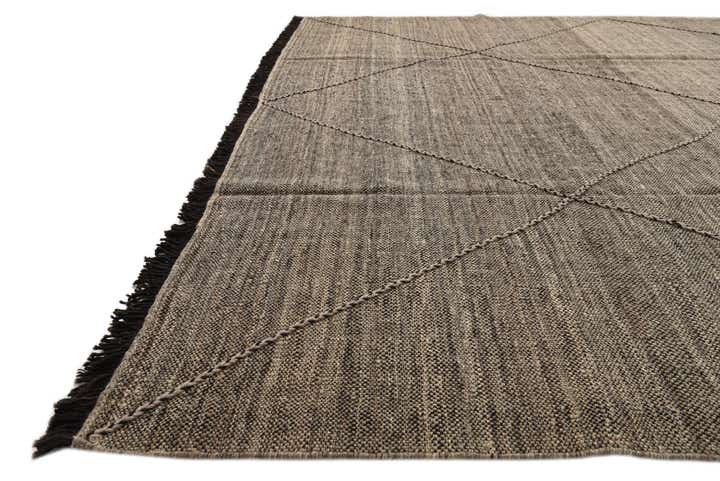 8' 6 x 9' 9 Hand Knotted Moroccan Wool Rug