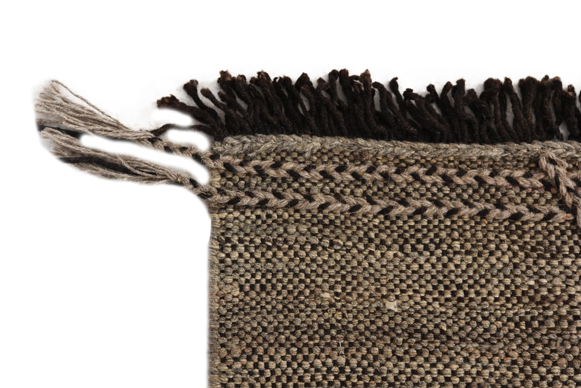 8' 4 x 9' 8 Hand Knotted Moroccan Wool Rug