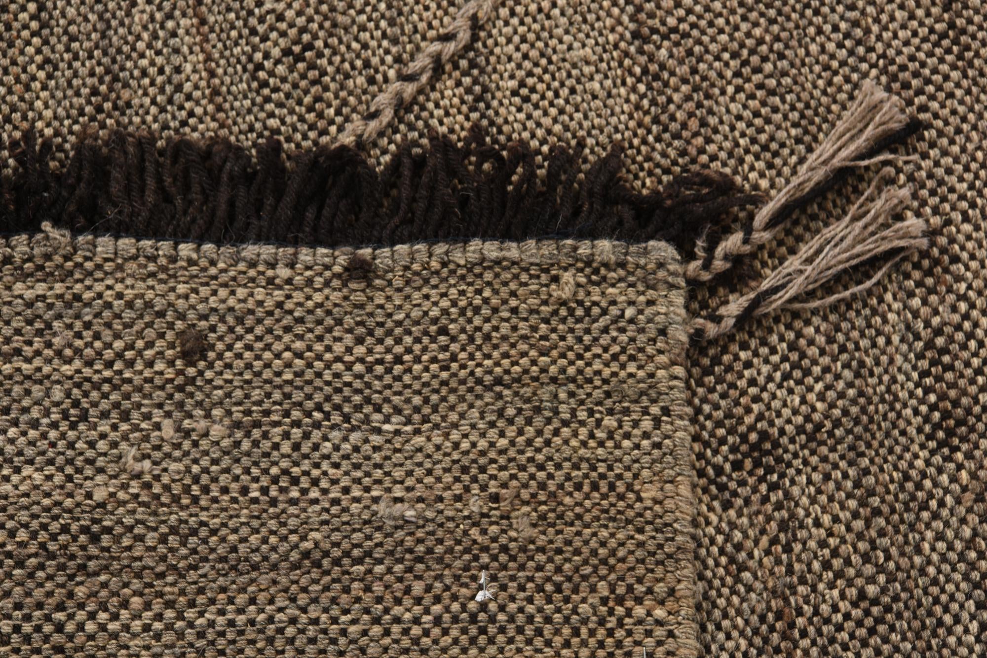8' 4 x 9' 8 Hand Knotted Moroccan Wool Rug