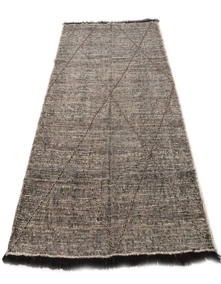 Detail image of 5' 10 x 7' 7 Hand Knotted Moroccan Wool Rug