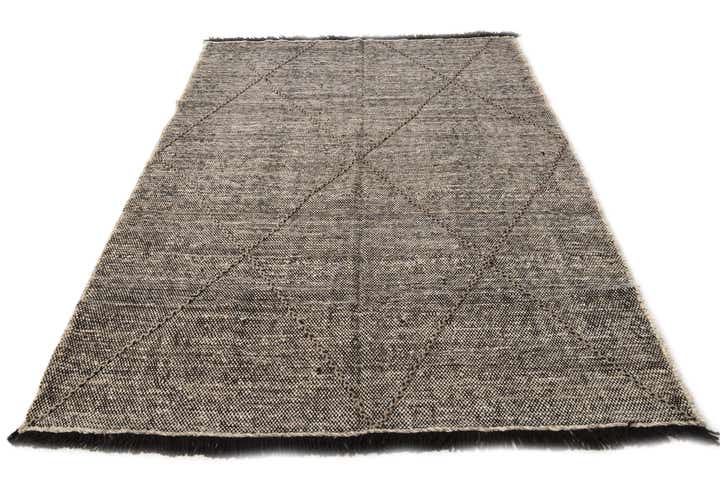 5' 10 x 7' 7 Hand Knotted Moroccan Wool Rug