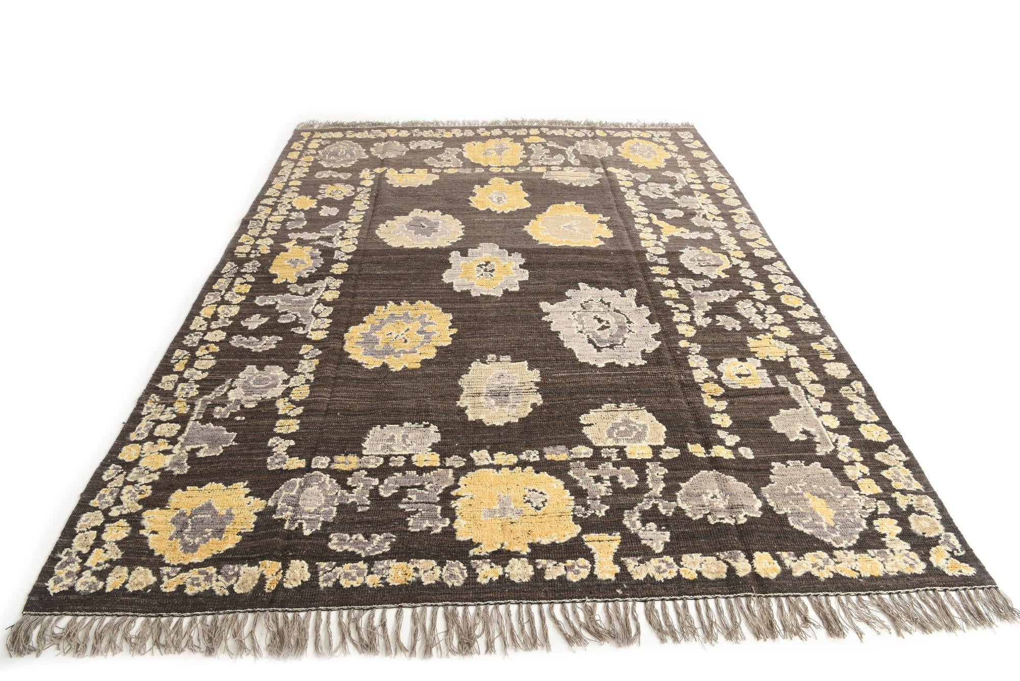 240cm x 310cm Hand Knotted Moroccan Wool Rug