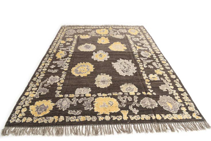 Detail image of 7' 10 x 10' 2 Hand Knotted Moroccan Wool Rug
