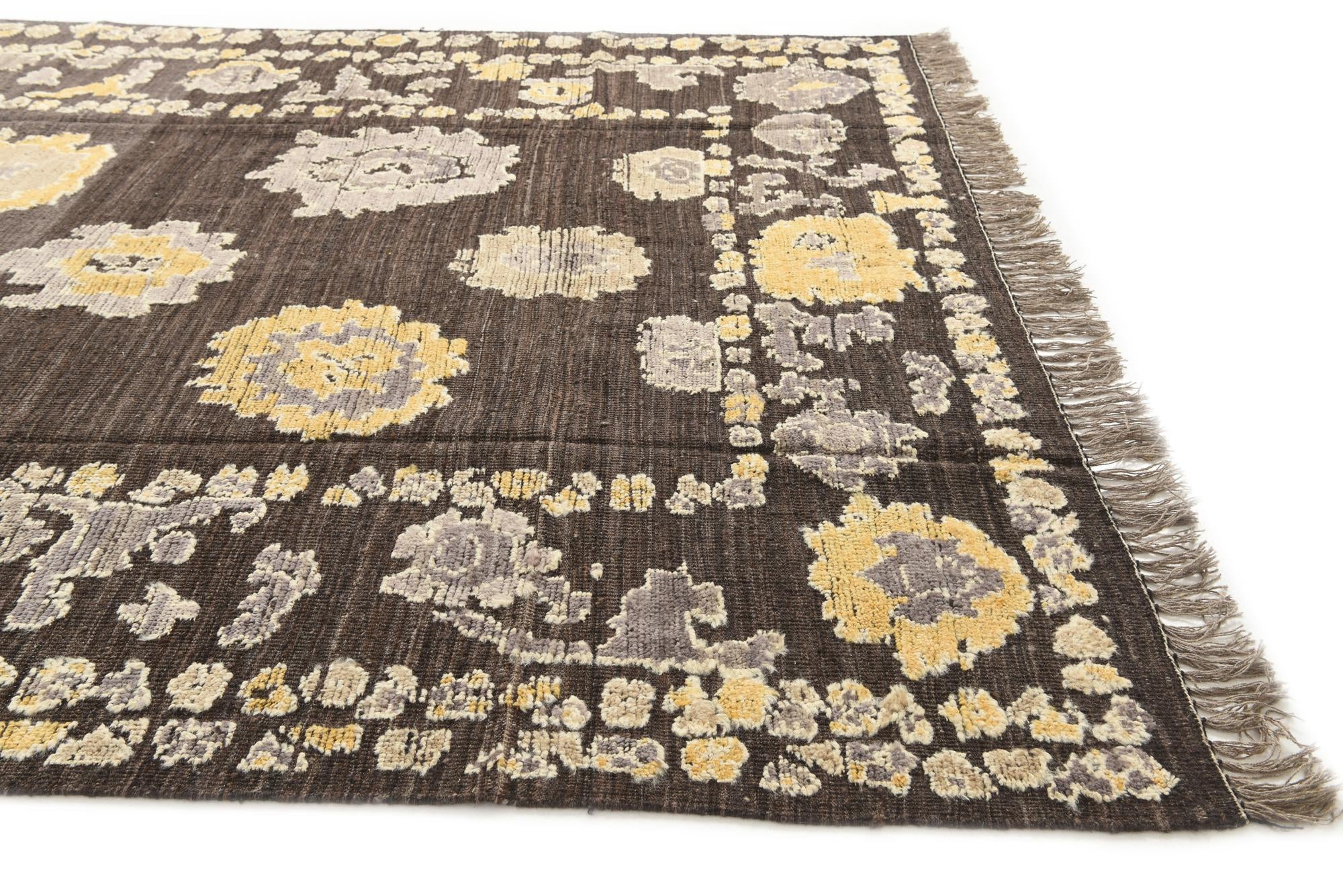 240cm x 310cm Hand Knotted Moroccan Wool Rug